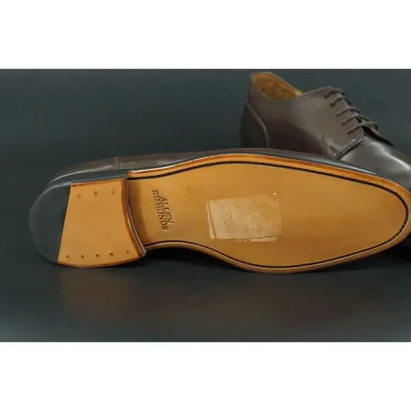 Allen Edmonds Watson Split Toe Derby Oxford Men Shoes Size 12 Brown New $395